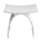 Alfi Brand Arched White Matte Solid Surface Resin Bathroom / Shower Stool ABST77 - alternate 10